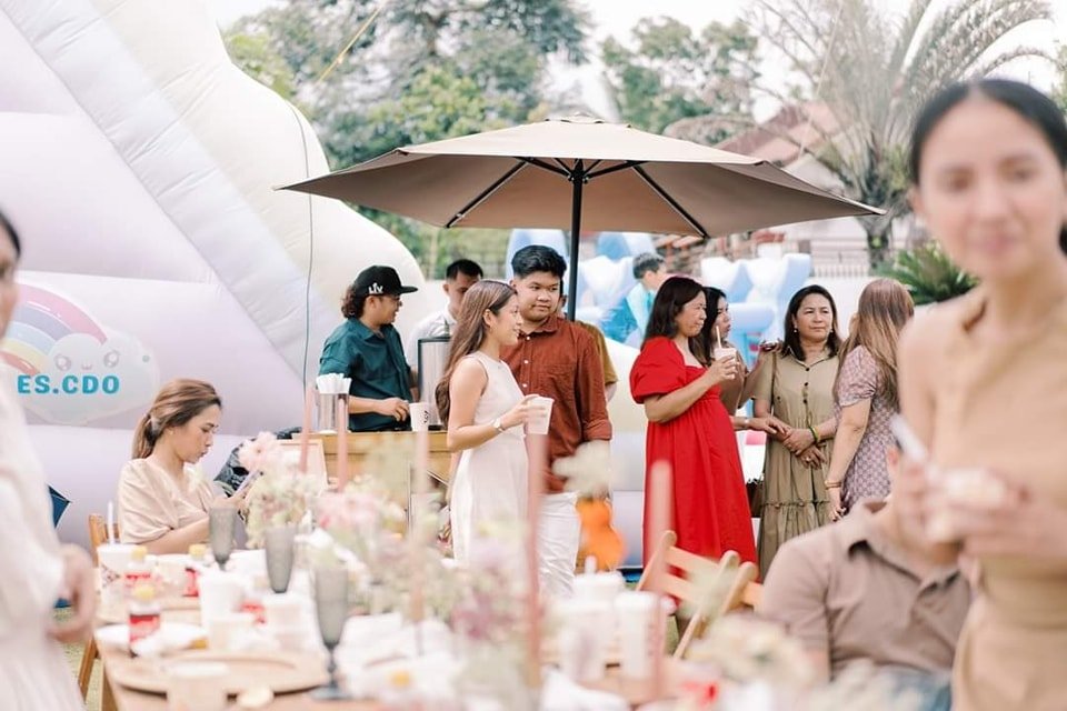 Happy Guests with Coffee