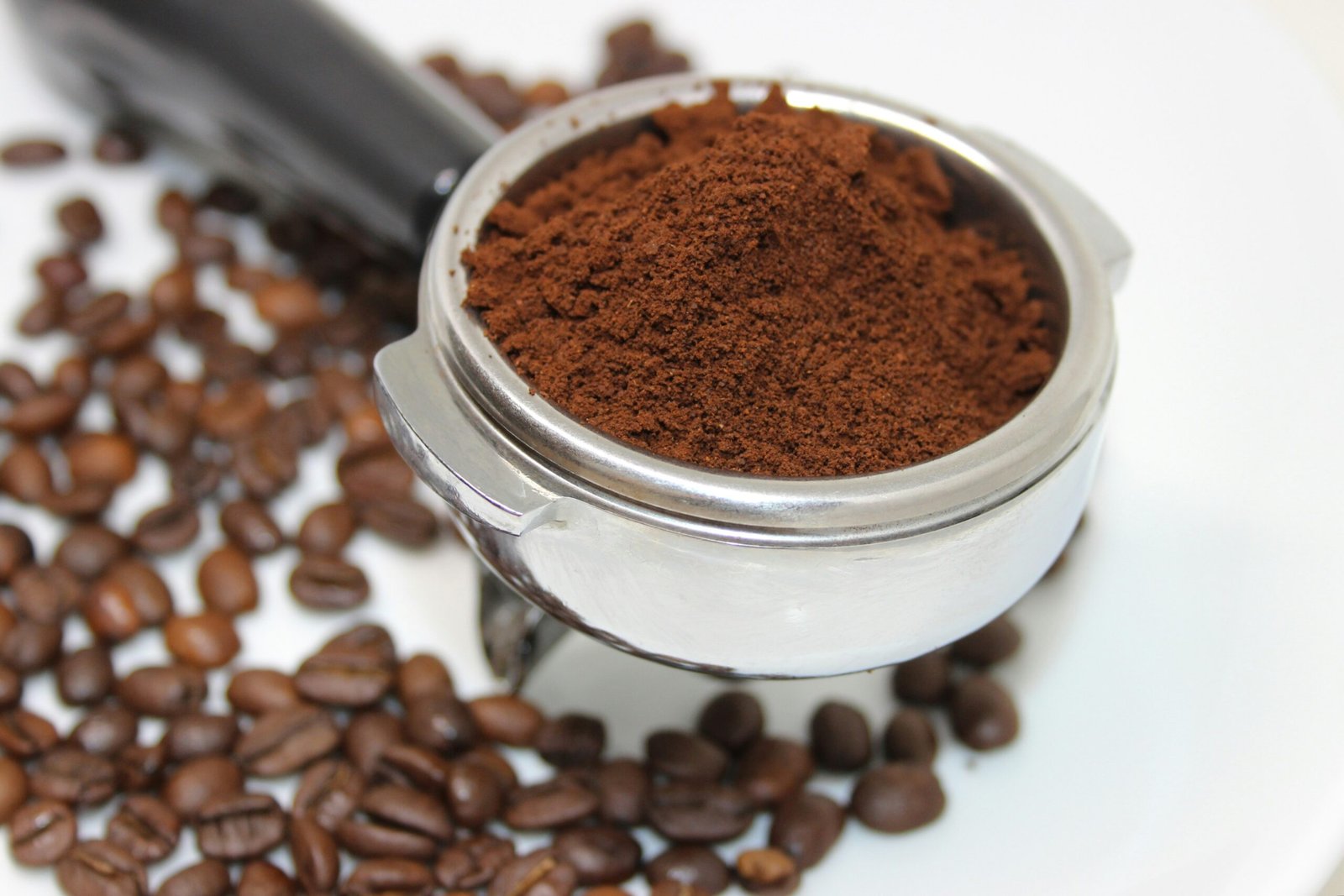 Ground coffee